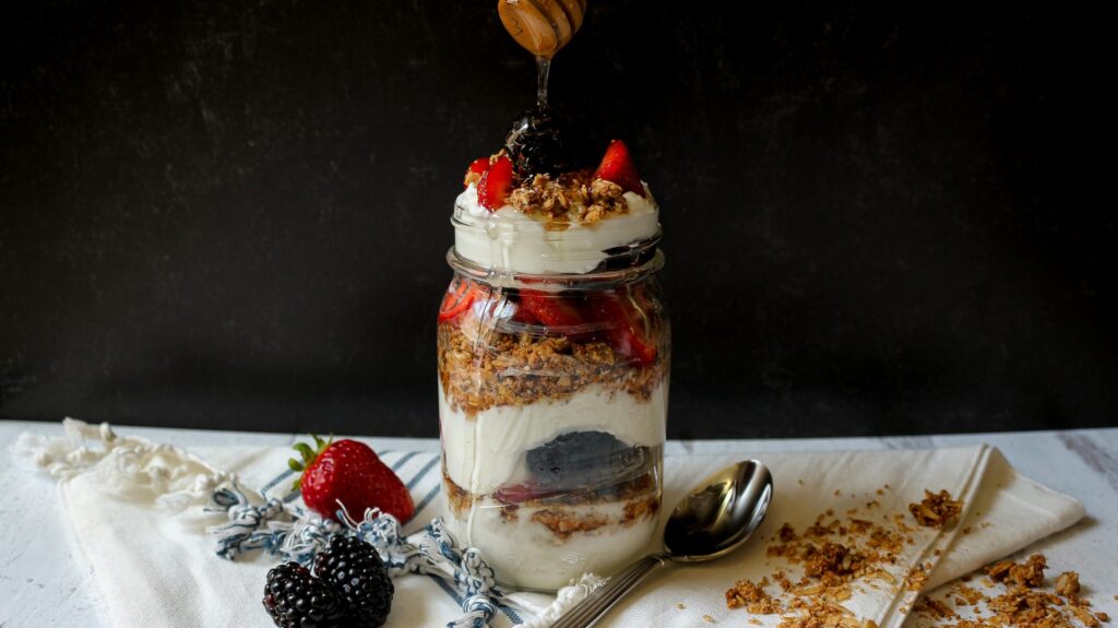 Greek Yogurt Honey Parfait